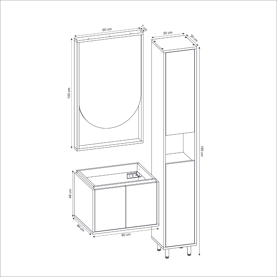 Set Mobilier Neo 10.02 / 107 / 152