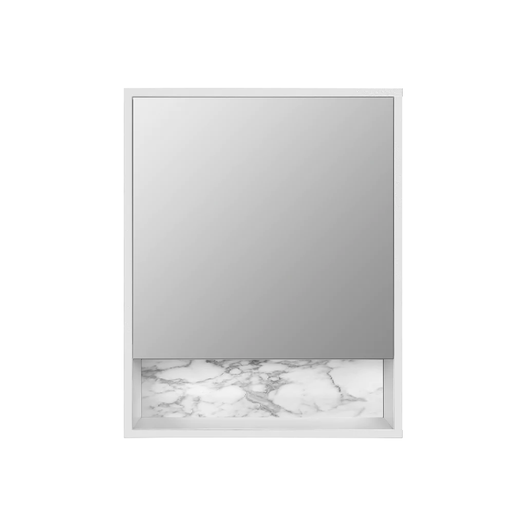 Oglindă 102 BIANCO F LED 600