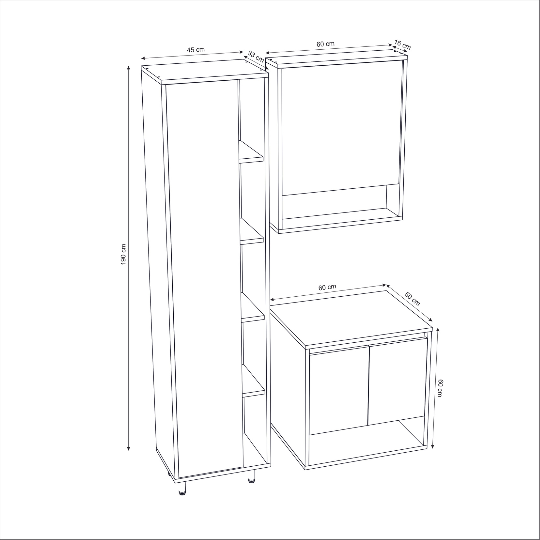 Set Mobilier Sirius 11.01 / 102 / 154