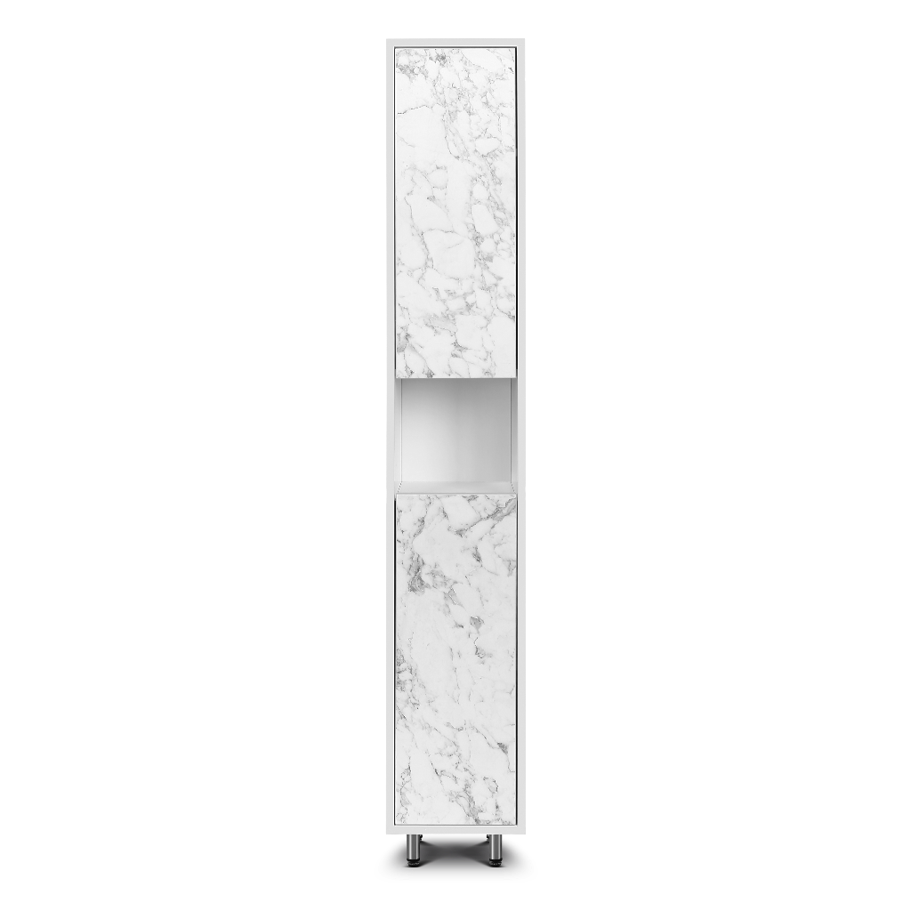 Dulap baie 152 BIANCO U 300x1900