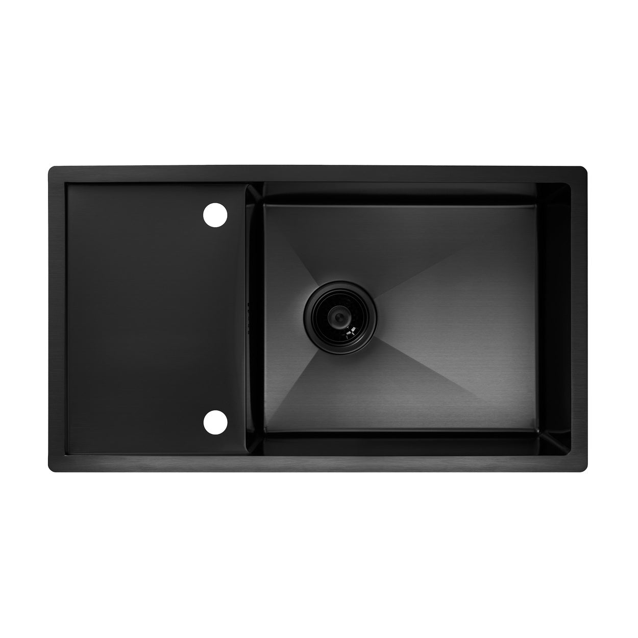Chiuvetă Nano PVD 78 x 44 mm + baterie + picurător Black