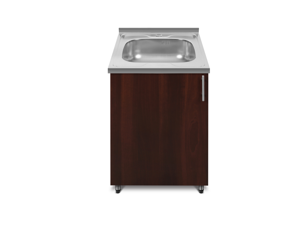 Corp bază chiuvetă bucătărie 500 mm nuc - aquatoria