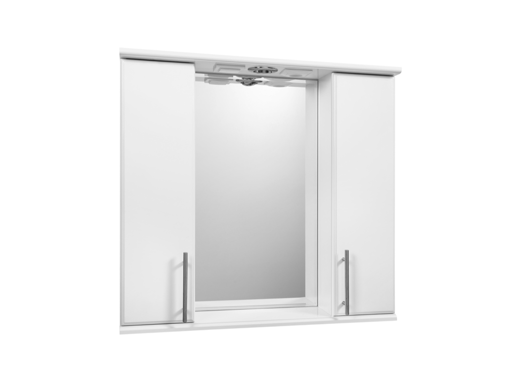 Oglindă dublă 800 panel alb - aquatoria